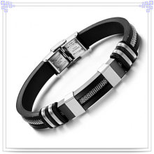 Fashion Jewelry Rubber Bracelet Silicone Bracelet (LB201)